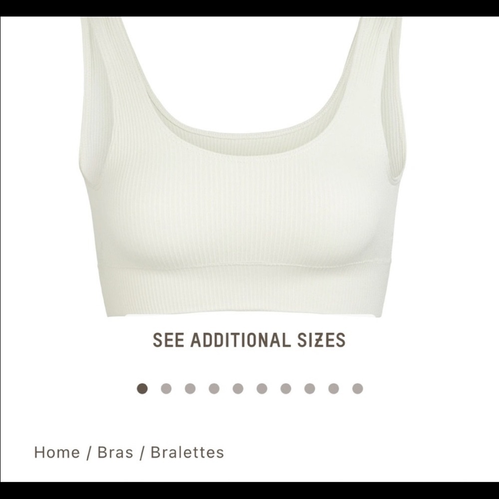 Skims Waffle Bra